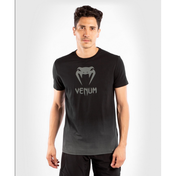 Тениска - Venum Classic T-shirt - Black/Dark Grey​